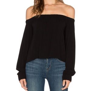 Otis and Maclain off the shoulder top!